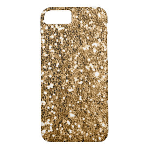 Glitter Look Solid Gold Sparkle Case-Mate iPhone Case