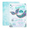 Glitter Mermaid Invitation, Under the Sea Party,