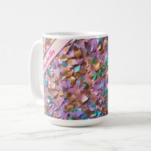 Glitter Modern Opal Holographic Collection Coffee Mug