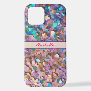 Glitter Modern Opal Holographic Collection iPhone 12 Case