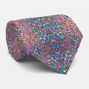 Glitter Modern Opal Holographic Collection Tie