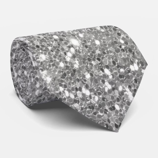 Glitter  neck tie (Rolled)