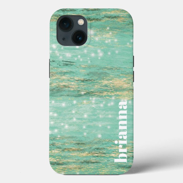 Glitter Ocean Case-Mate iPhone Case (Back)