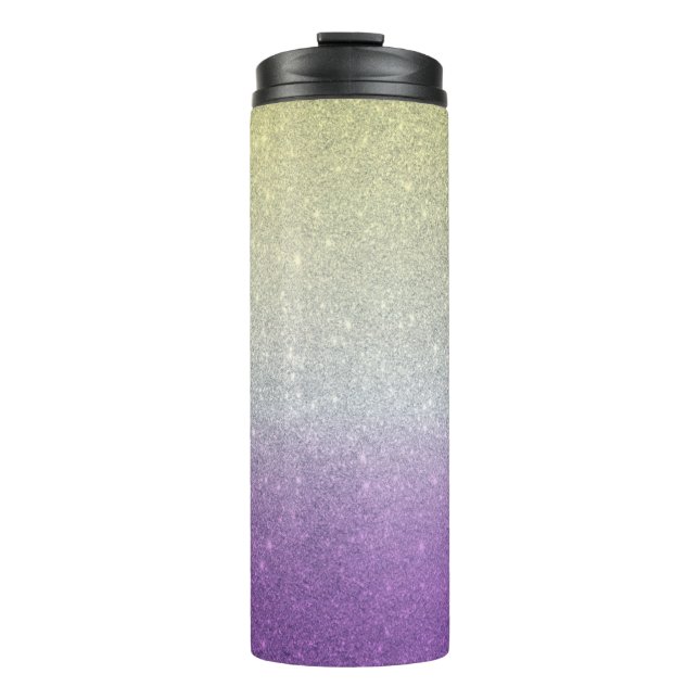 Glitter Ombre Thermal Tumbler (Front)