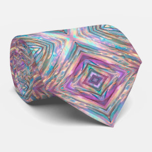 Glitter Opal Holographic Trendy Collection Tie