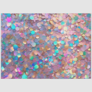 Glitter Opal Modern Holographic Collection Tissue Paper