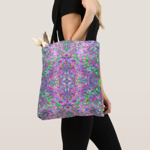 Glitter Opal Modern Holographic Collection Tote Bag