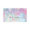 glitter opal stone business card
