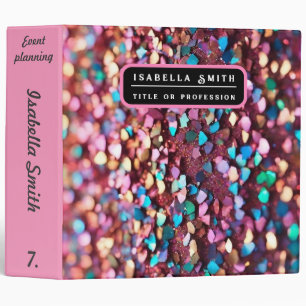Glitter Opal Trendy Holographic Collection Binder