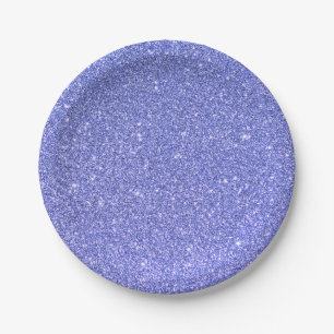 Glitter Paper Plate