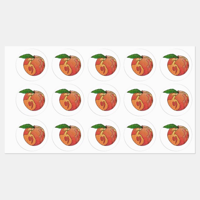 Glitter Peach (Sheet)