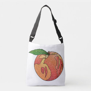 Glitter Peach Crossbody Bag