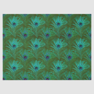 Glitter Peacock Feather Series Design 19 Tissue Paper