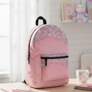 Glitter Pink Backpack: Discover Your Style  Printed Backpack