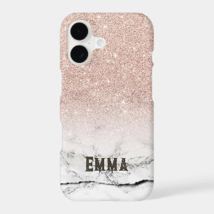 glitter pink Emma on iPhone 11 Cases