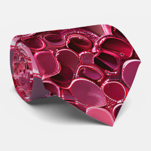 Glitter Pink Sequin Neck Tie 