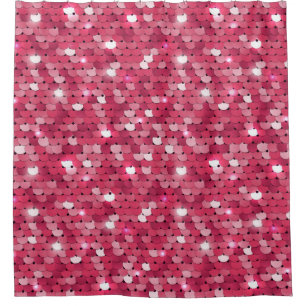 Glitter pink sequin pattern