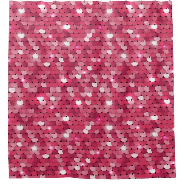 Glitter pink sequin pattern (Front)