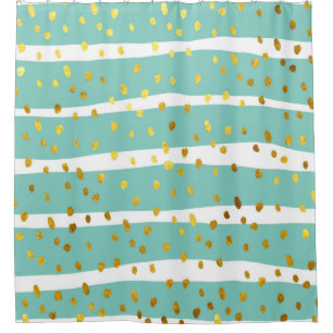 Glitter polka dots and stripes illustration patter