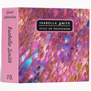 Glitter Popular Opal Holographic Collection Binder