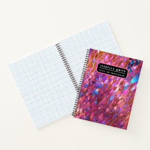 Glitter Popular Opal Holographic Collection Notebook
