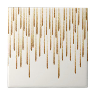 Glitter rain ceramic tile