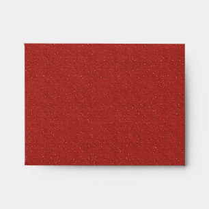 Glitter Red Black Linen RSVP Envelopes