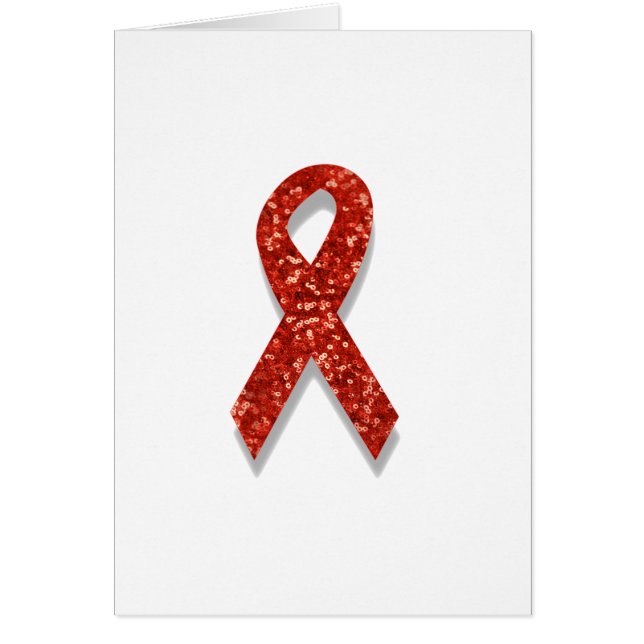 glitter red ribbon (Front)