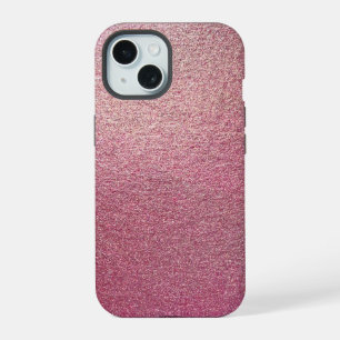 Glitter Rose Gold iPhone 15 Case