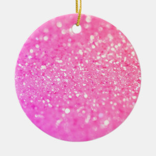 Glitter Shiny Luxury Ceramic Ornament