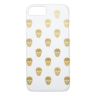 Glitter Skulls - gold foil Case-Mate iPhone Case
