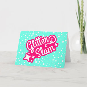 Glitter Slam Card