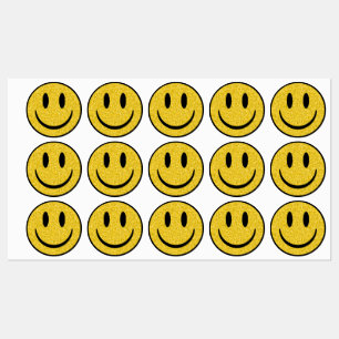 Glitter Smile Face