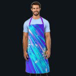 Glitter snowflakes apron<br><div class="desc">Have a girly,  joyful holiday season with these happy snowflakes. Snow Dance,  Shari Pedowitz,  2024,  digital art,  artistshari.com. Shari Pedowitz Artistic Empire LLC. All rights reserved.</div>