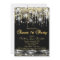 Glitter Sparkle Sweet Sixteen Party Black and Gold