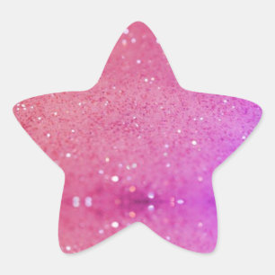 Glitter Star Sticker