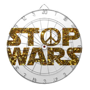 glitter stop wars dartboard