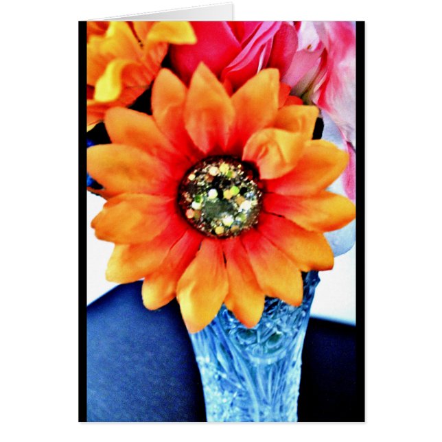 Glitter Sunflower (Front)