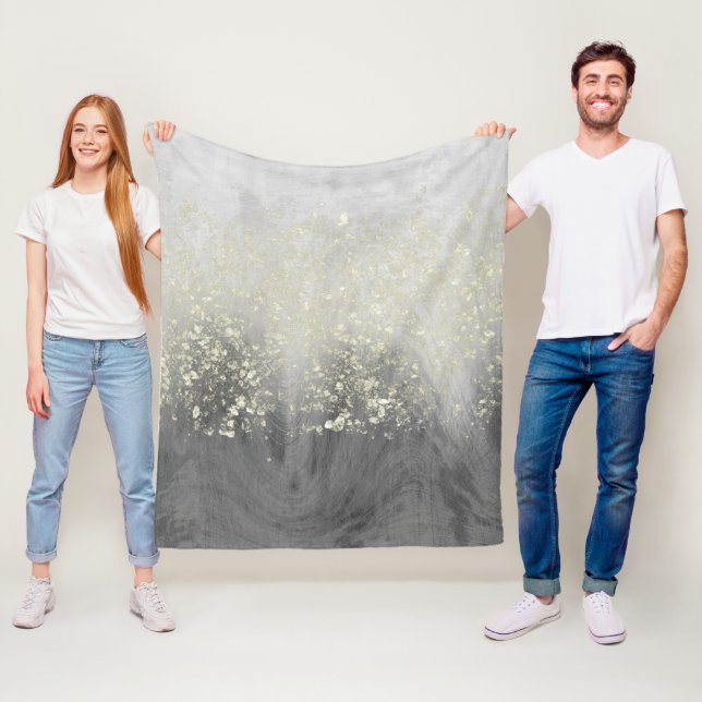 Glitter Swirl Fleece Blanket (In Situ)