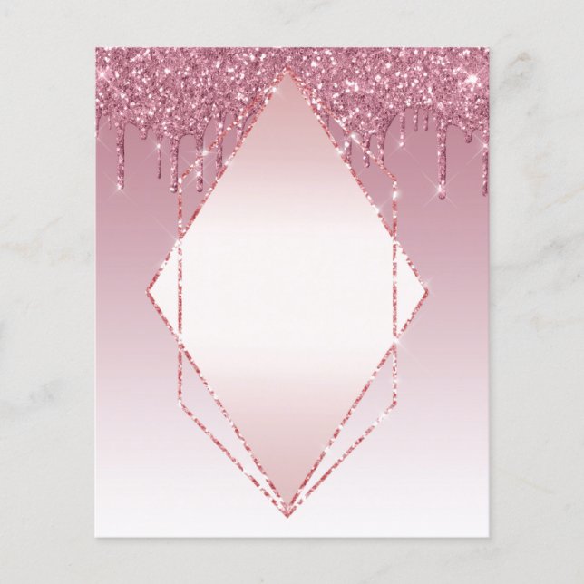 Glitter Templates Flyer (Front)