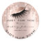 Glitter Thank Lashes Rose Gold Made With Love