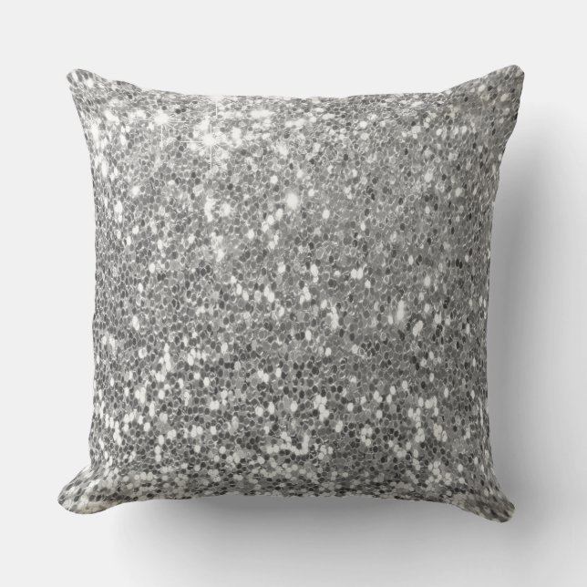 Glitter  throw pillow (Front)