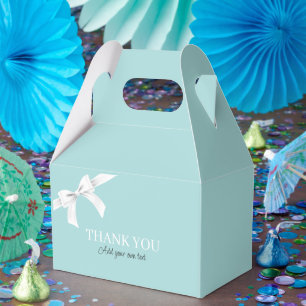 Glitter Tiffany Favor Box