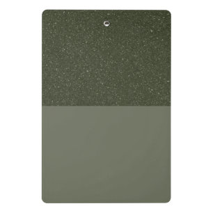 Glitter Top Green Mini Clipboard – Custom Design