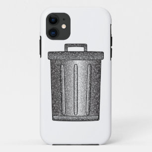 Glitter Trash Can iPhone 11 Case