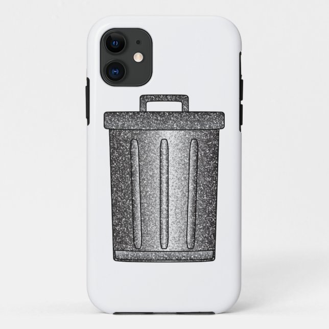 Glitter Trash Can Case-Mate iPhone Case (Back)