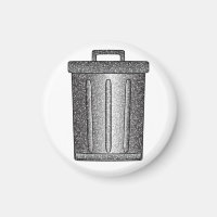 Glitter Trash Can