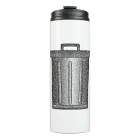 Glitter Trash Can