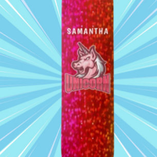 Glitter Unicorn  Skateboard