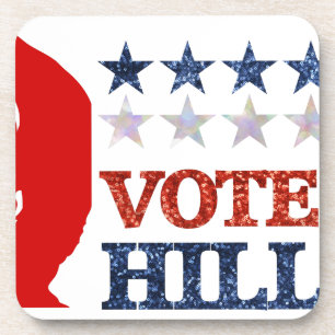 glitter vote hillary coaster